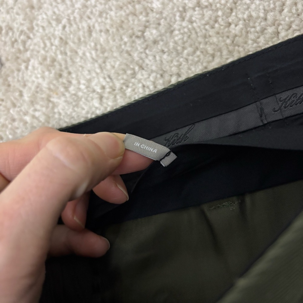 Kith Marleigh Utility Pocket Trouser Pants Womens Size 4 Streetwear Wool Blend - Picture 8 of 13